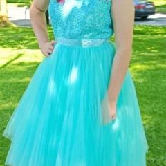 Beautiful turqoise dress
