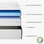 Foldable Mattress 10CM Single Folding Memory Foam Mattress Image 5