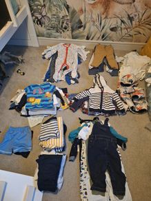 Baby Boys Clothes Bundle 9-12 Months