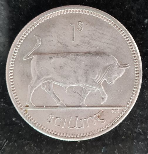 Ireland Excellent 1964 shilling Unc coin
