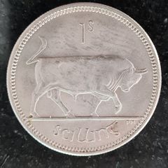 Ireland Excellent 1964 shilling Unc coin
