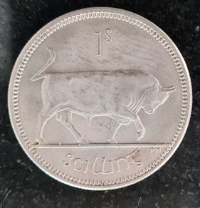 Ireland Excellent 1964 shilling Unc coin