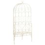 Garden Bench 95 cm Iron Antique White Image 5