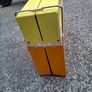 Camping stove with 2 gas bottles. Image 6