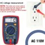 Digital Multimeter Voltmeter Ohmmeter Ammeter Multi Tester Meter with Backlit LCD Electronic Test Meter Measures Voltage, Current, Resistance; Tests Continuity, Diode Image 9