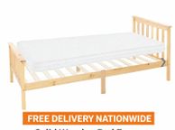 main image for ad Single Wooden Bed Frame with Mattress