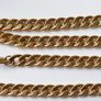 Vintage heavy Napier Gold-Plated Curb Chain Necklace length 30,4" Image 9