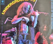 Various - Underground '70 Vinyl LP (1970) PURPLE German Pressing Blues Rock, Acid Rock EX+