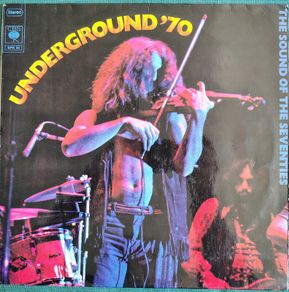 Various - Underground '70 Vinyl LP (1970) PURPLE German Pressing Blues Rock, Acid Rock EX+