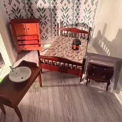 Dolls  House Furniture Bedroom set