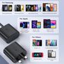 Samung Super Fast Charger 25W, Samsung USB C Fast Charging Plug and Cable USB C to C 1M for Samsung Galaxy S24 S23 Ultra S22 S21fe S20 A33 A53 A52 A54 A14 A13 Z Flip/Fold 4,USB Type C Plug UK Wall Charger Image 5