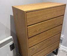 Alexis Chest of Drawer 5 Drawer