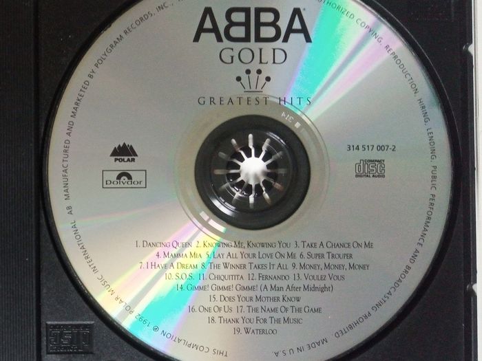 Abba [1992] Abba Gold [1xcd Album]
