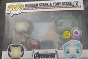 Funko Pop Morgan Stark And Tony Stark GITD