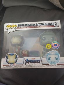 Funko Pop Morgan Stark And Tony Stark GITD
