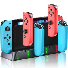 Switch Controller Charger Dock Station for PSP Gaming Console Compatible with Nintendo Switch & OLED Model