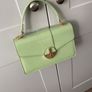Handbag Green Patent Image 3
