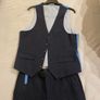 Grey 3 piece wool suit Image 3