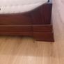 Mahogany sleigh bed Image 5
