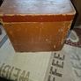 Antique Wooden Pharmacy or Apothecary Storage Box, likely from the early 20th century, Postage Available Image 5