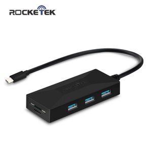 Rocketek USB 3.1 (Type-C) USB 3.0 Hub & SD/TF Card Reader (Brand New/Warranty)