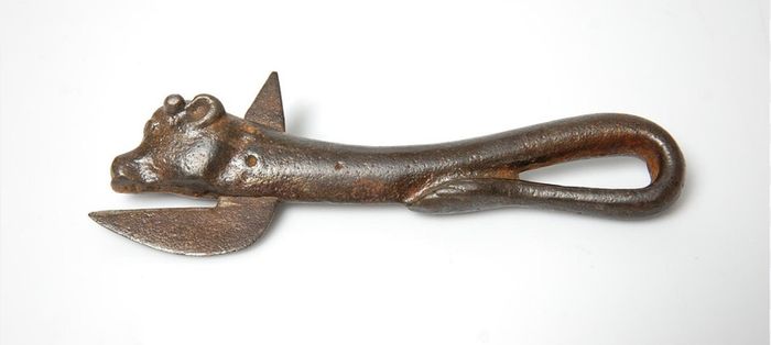 Antique Bully Beef Cast Iron Can Opener