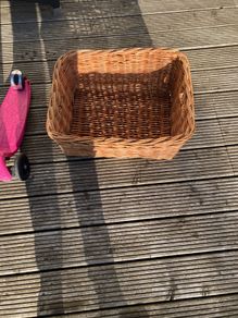 large wicker basket