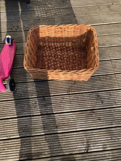 large wicker basket
