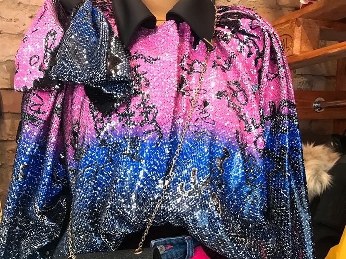 Joanne Hynes Sequins Jacket Size Medium
