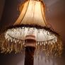 vintage wooden lamp Image 5