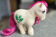 Christmas December Holly Birthflower Ponies HTF Mail Order MO MLP G1 My Little Pony Hasbro