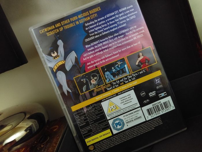Batman ! The Animated Series ! Secrets Of The Caped Crusader ! DVD !