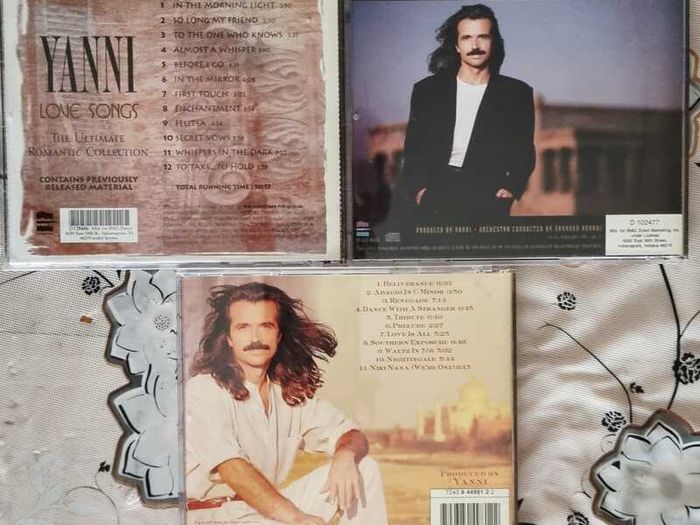 7 CD's set Yanni, rare, perfect condition.