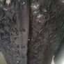 BNWT Zara Black Lace Style Shirt (Size xs/8-10) Image 2