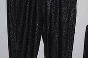 Next Black silver sparkly harem party pants size UK18 EU46 Perfect condition Postage included