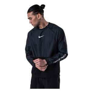 Nike Drill Top Pro Capsule White/black Tracksuit Training Tops Jacket Size Xl