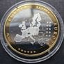 Spain, 2005 Reino De Espana .999 Silver Europa Gold Gilded Coin Image 2
