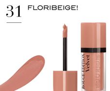 Bourjois Rouge Edition Velvet Liquid Lipstick Matte Finish in shade Floribeige