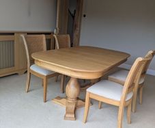 dining table and chairs