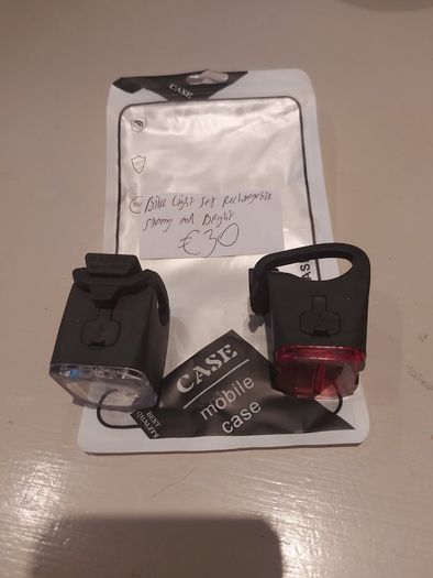 Bike Light set Rechargable Strong and Bright