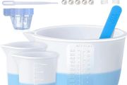 Silicone Measuring Cups, Resin Supplies with 600ml/20oz &amp; 100ml Resin Mixing Cups, Easy to Clean, Durable &amp; Flexible, Silicone Stir Sticks, Silicone Cups for Epoxy Resin Mixing (FREE POSTAGE)