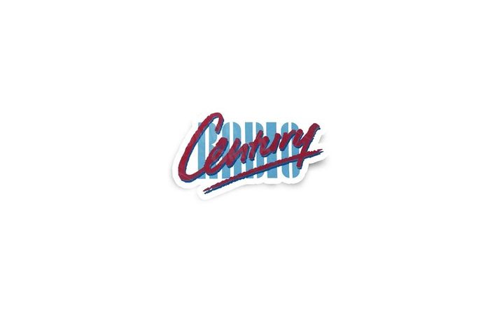Century Radio Glossy Stickers 3-Pack