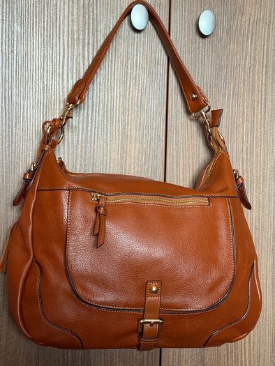 Handbag leather