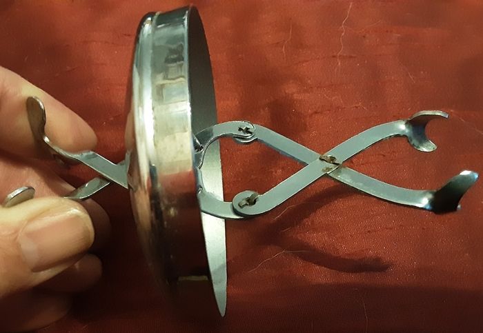 cut glass sugar bowl with lidded tong's