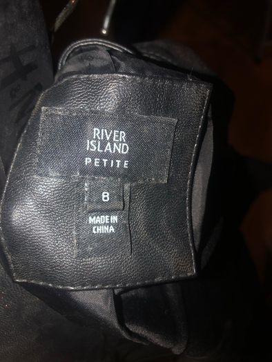 River Island Biker Jacket Size 8