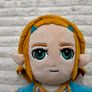 The Legend of Zelda Breath of the Wild Princess Zelda Plush approx. 30 cm. Used Please see photos Image 3