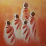 Painting of monks Image 3