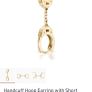 White gold Maria Tash handcuff earring Image 5