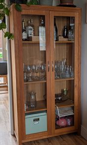 Solid Oak Cabinet