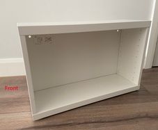 IKEA BESTA Frame, White, 60x20x38 cm